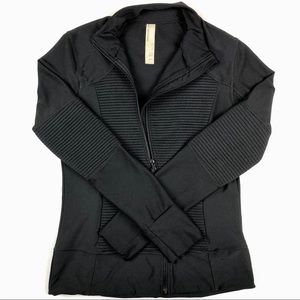 Black athletic jacket